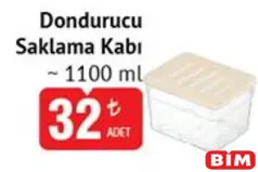 DONDURUCU SAKLAMA KABI 1100 ML